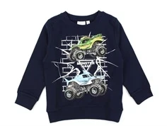 Name It dark sapphire Monster Jam sweatshirt